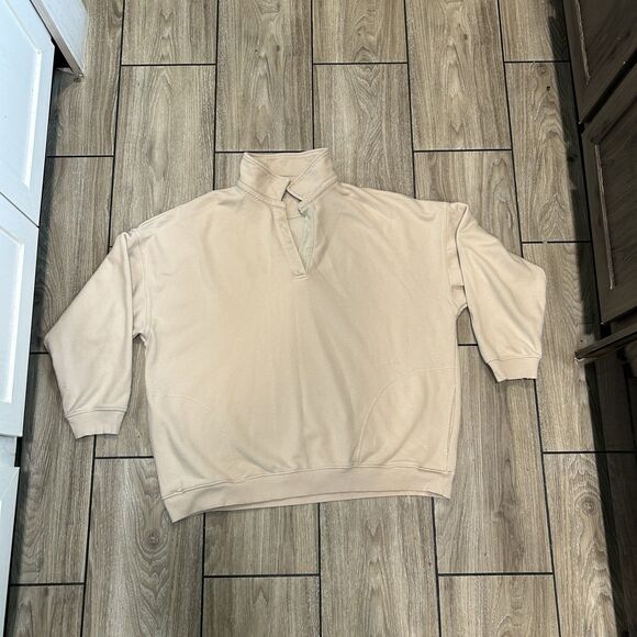 Aerie Tops - Aerie Womens Pullover Medium Oversized Comfort Pockets Layering Soft Stretchy
